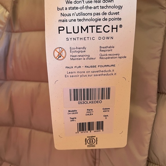 Save the Duck Dalea Faux Fur Collar Puffer Long - Picture 8 of 14